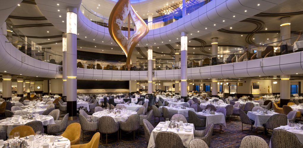 Main Dining Room - Deck 3/4 Aft CenterSpectrum of the Seas - Royal Caribbean International