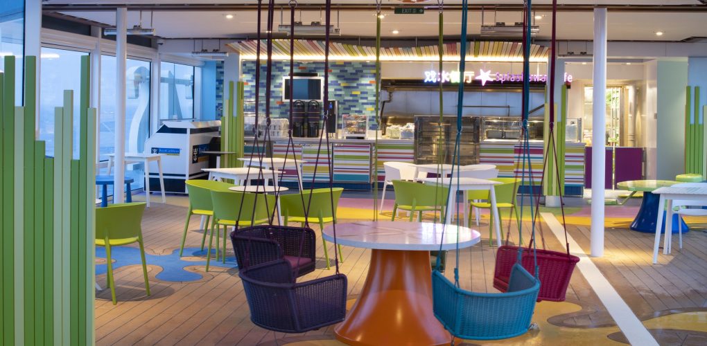 Splashaway Cafe - Deck 14 Midship StarboardSpectrum of the Seas - Royal Caribbean International