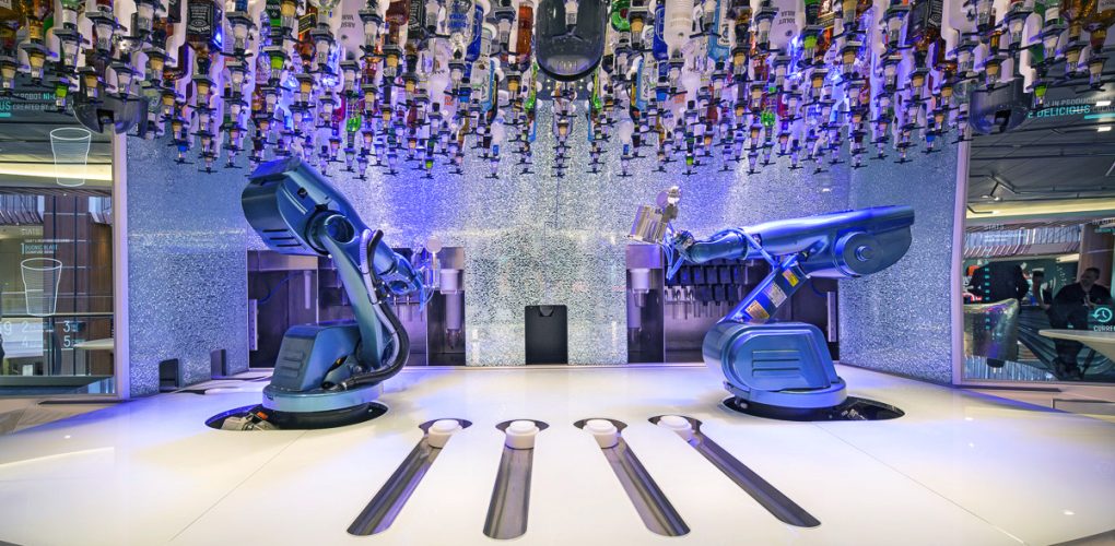 QN, Bionic Bar, technology, robotic arms, robot