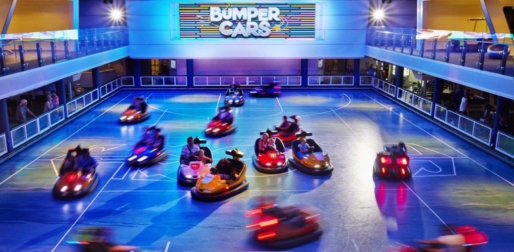 QN, Quantum of the Seas, bumper cars, fun, kids, family, SeaPlex