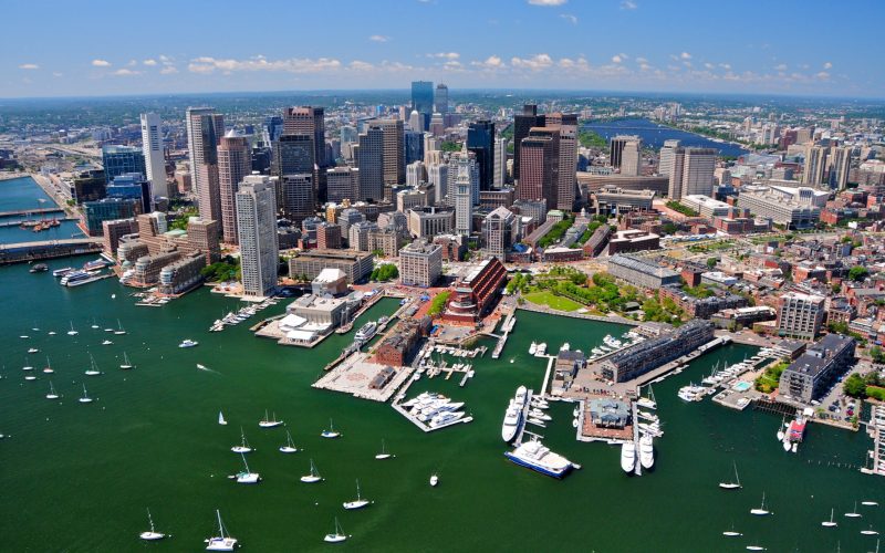 Aerial,View,Of,Boston,,Ma,,Usa