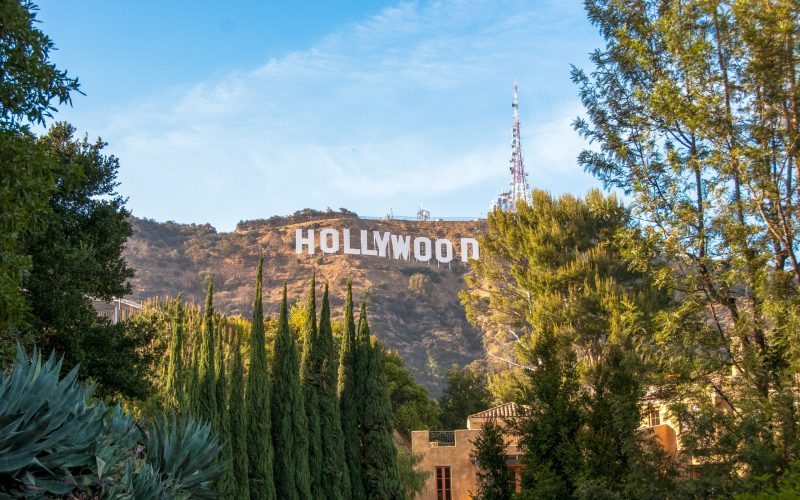 Famous,Landmark,Hollywood,Sign,In,Los,Angeles,,California.