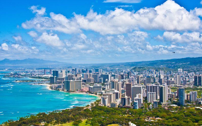 Beautiful,Skyline,Of,Oahu,hawaii