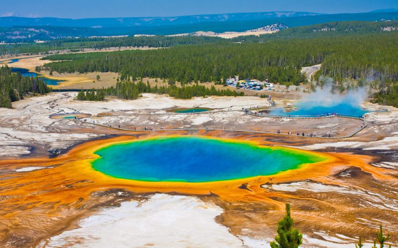 Grand,Prismatic,Spring,In,Yellowstone,National,Park
