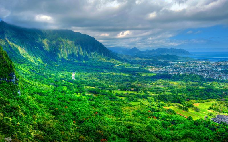 Interior,Mountains,And,Landscape,Of,Oahu,Island,,Hawaii