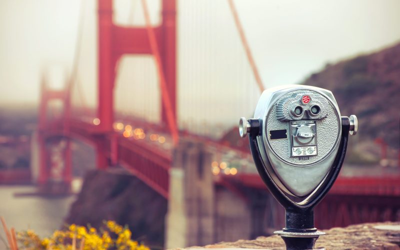 Binocular,-,Golden,Gate.,Cross,Processing