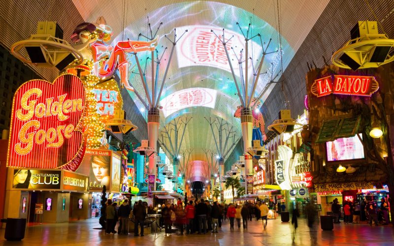 Las,Vegas,-,January,2,:,Fremont,Street,In,Las